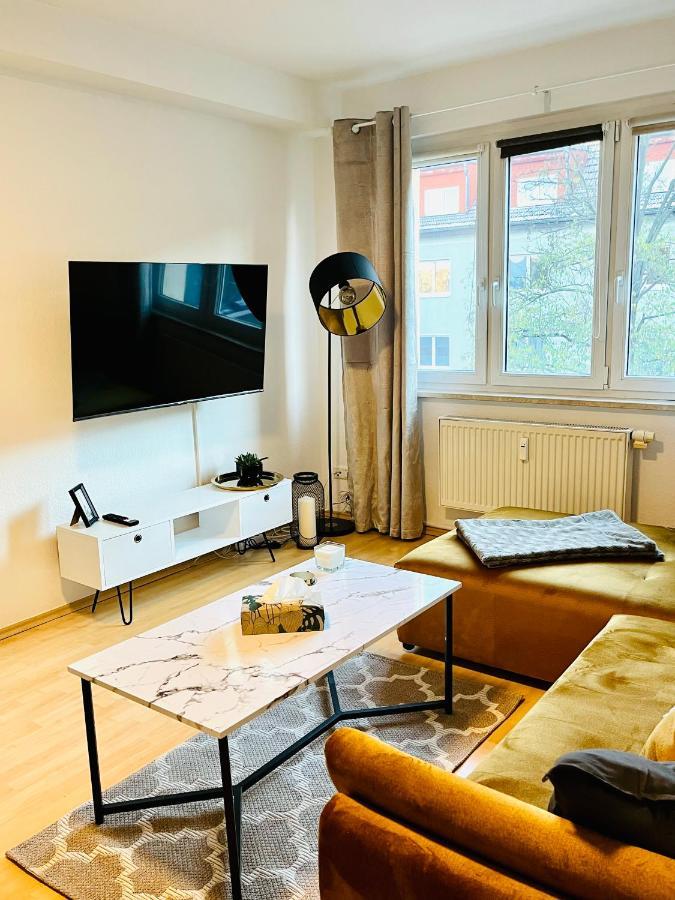 Modernes 3 Zimmer Apartment - Luise- Mit Wlan, Balkon Und Smart-Tv In City-Nahe! Erfurt Ngoại thất bức ảnh